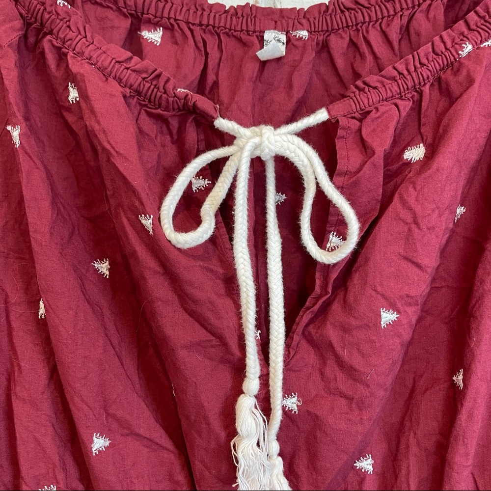 Free people intimately santorini red romper - Picture 6 of 7